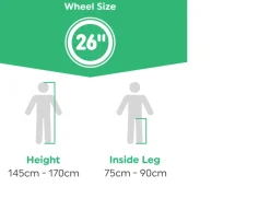 Ken Black 26 Inch Team Fat Tyre Mountain Bike Sky Blue| Bikes & Bike Accessories