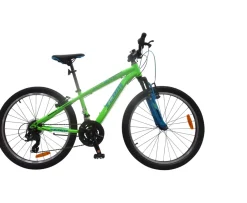 Ken Black 24 Inch Team Mountain Bike in Green and Blue| Bikes & Bike Accessories