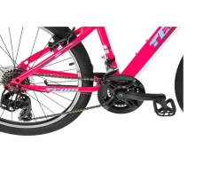 Ken Black 24 Inch Team Mountain Bike in Pink and Sky Blue| Bikes & Bike Accessories