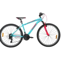 Ken Black 26 Inch Team Mountain Bike in Sky Blue and Pink| Bikes & Bike Accessories