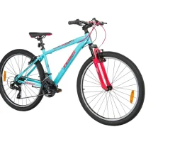 Ken Black 26 Inch Team Mountain Bike in Sky Blue and Pink| Bikes & Bike Accessories