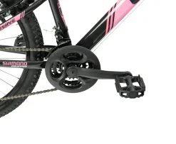 Ken Black 24 Inch Verve Ultra Mountain Bike in Pink and Black| Bikes & Bike Accessories