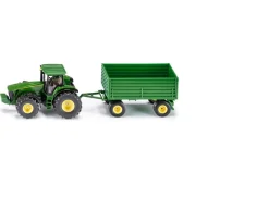 Ken Black 1:50 John Deere Tractor with Trailer| Farm Model Vehicles & Playsets