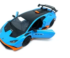 Ken Black 1:32 Lamborghini Huracan STO Pull Back Diecast Car| Building & Vehicle Toys