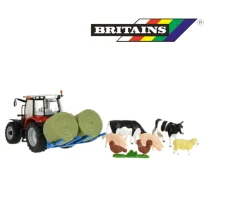 Ken Black 1:32 Massey Ferguson Playset| Farm Model Vehicles & Playsets