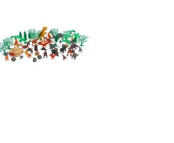 Ken Black 60 Piece Dinosaur Set| Action Figures & Playsets