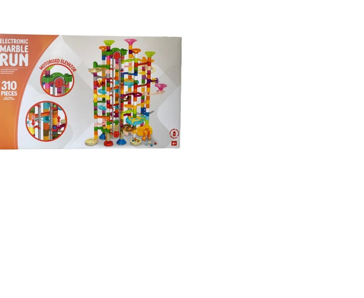 Ken Black 310 Piece Electronic Marble Run Game| Board Games