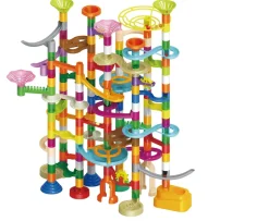 Ken Black 200 Piece Marble Run Game| Building & Vehicle Toys