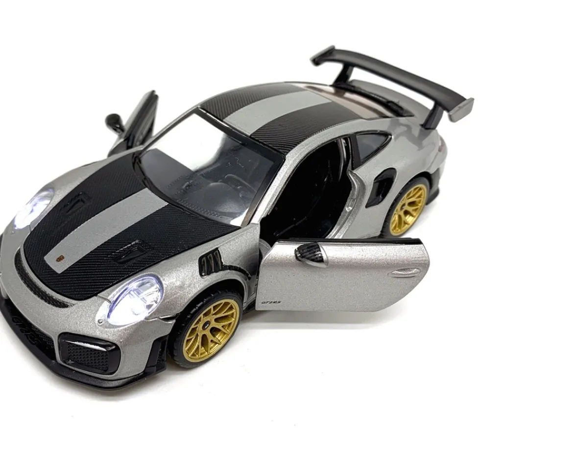 Ken Black 1:32 Porsche 911 GT2 RS WP Pull Back Diecast Car| Building & Vehicle Toys