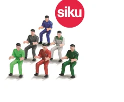 Ken Black 1:32 Set of 6 Tractor Drivers| Farm Model Vehicles & Playsets