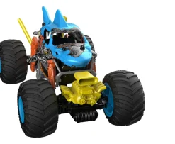 Ken Black 1:10 Shark Race Radio Control Monster Truck with Smoke| Building & Vehicle Toys