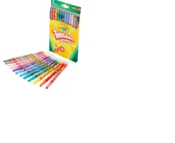 Ken Black 12 Twistable Crayons| Crayola|Art & Crafts