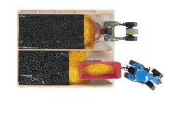 Ken Black 1:32 Wooden Silage Pit 38x46x5cm| Farm Model Vehicles & Playsets