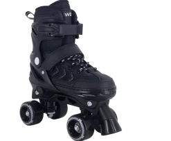 Ken Black Adjustable Quad Skate Black 3-5| Roller Skates