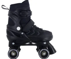 Ken Black Adjustable Quad Skate Black 3-5| Roller Skates