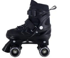 Ken Black Adjustable Quad Skate Black 3-5| Roller Skates