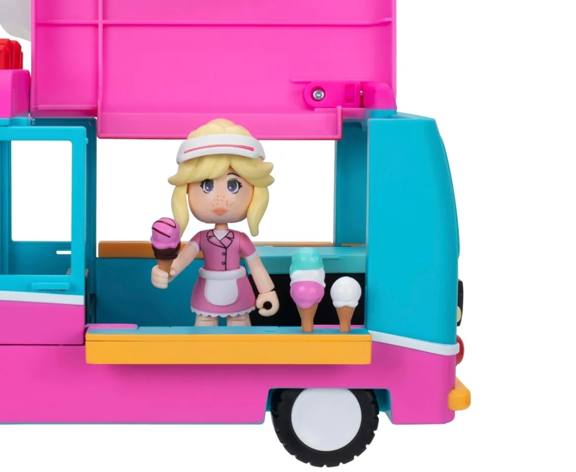 Ken Black Adopt Me! Ice Cream Truck with Lights and Sounds| Dolls & Dollhouses