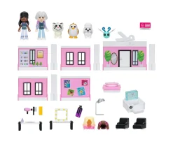 Ken Black Adopt Me! Pet Salon Deluxe Playset - Top Online Game - Exclusive Virtual Item Code Included - Featur| Action Figures & Playsets