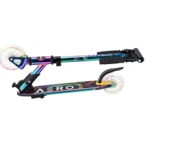 Ken Black Aero Neo Chrome Kick Scooter| Scooters