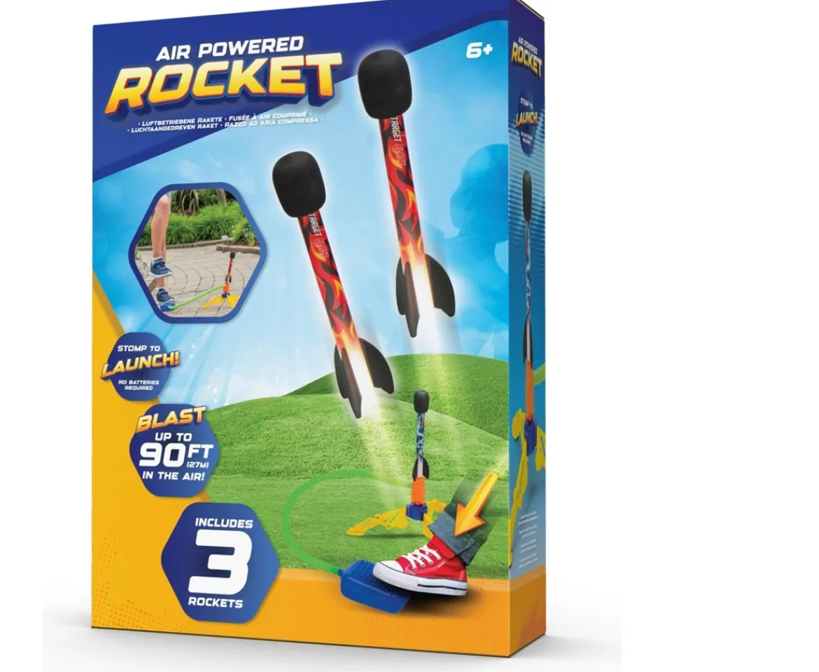 Ken Black Air Powered Rocket| Garden Games