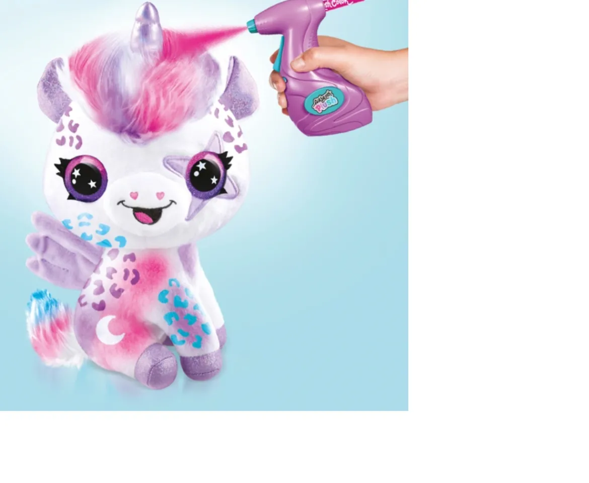 Ken Black Airbrush Plush Magic Unicorn| Art & Crafts