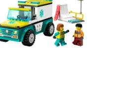 Ken Black Ambulance And Snowboarder 60403| LEGO