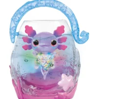 Ken Black Animagic Let's Glo Axolotl Bubble Reef Set| Interactive Toys