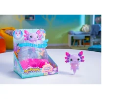 Ken Black Animagic Let's Glo Axolotl Bubble Reef Set| Interactive Toys