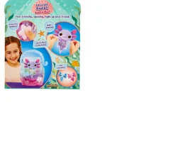 Ken Black Animagic Let's Glo Axolotl Bubble Reef Set| Interactive Toys