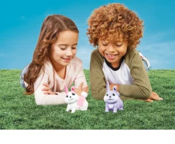 Ken Black Animagic Let's Go Bunny Pink| Interactive Toys