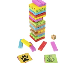 Ken Black Animal Stacking Game| Wooden Toys|Preschool & Electronic Learning