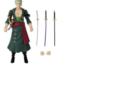 Ken Black Anime Heroes: One Piece 15cm Roronoa Zoro Action Figure| Action Figures & Playsets