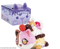 Ken Black Aphmau MeeMeows Mystery Plush Aphmau & Friends Ice Cream Assortment 10cm| Soft Toys