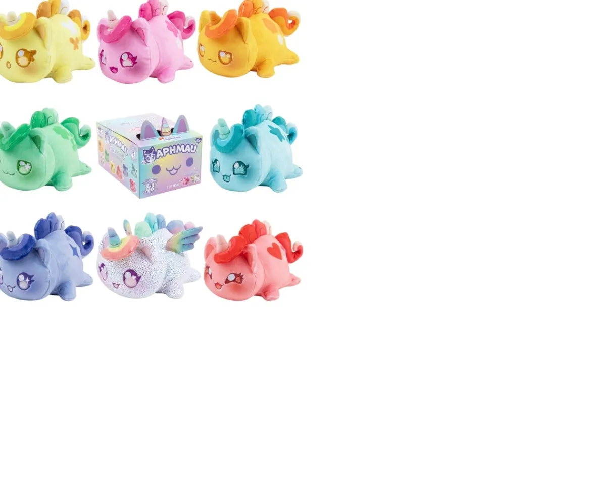 Ken Black Aphmau MeeMeows Mystery Plush Unicorns Assortment| Soft Toys