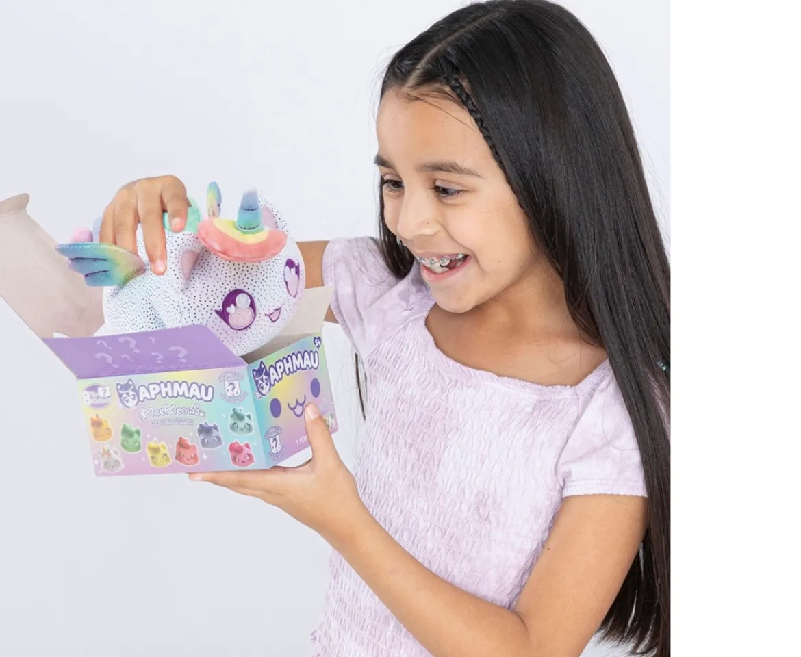 Ken Black Aphmau MeeMeows Mystery Plush Unicorns Assortment| Soft Toys