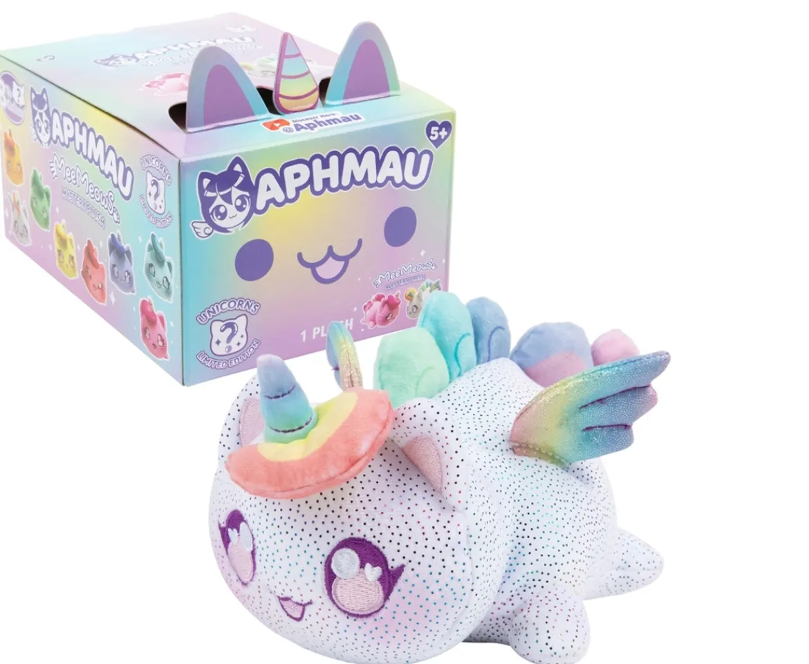 Ken Black Aphmau MeeMeows Mystery Plush Unicorns Assortment| Soft Toys
