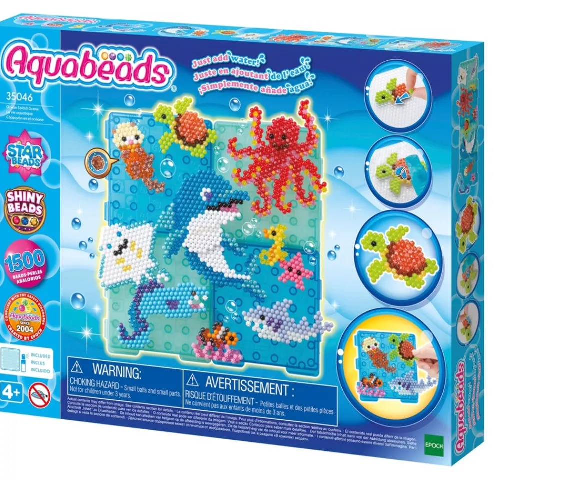 Ken Black Aquabeads Ocean Splash Scene Set| Art & Crafts