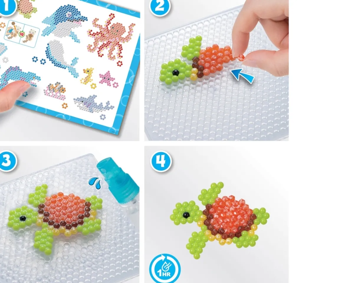 Ken Black Aquabeads Ocean Splash Scene Set| Art & Crafts