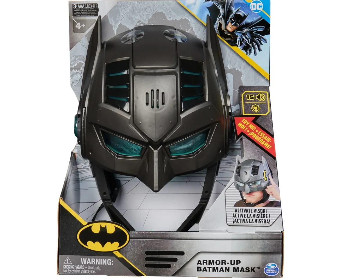 Ken Black Armor-Up Batman Mask| Action Figures & Playsets