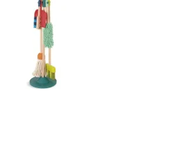 Ken Black B. Wooden Cleaning Playset| Preschool & Electronic Learning