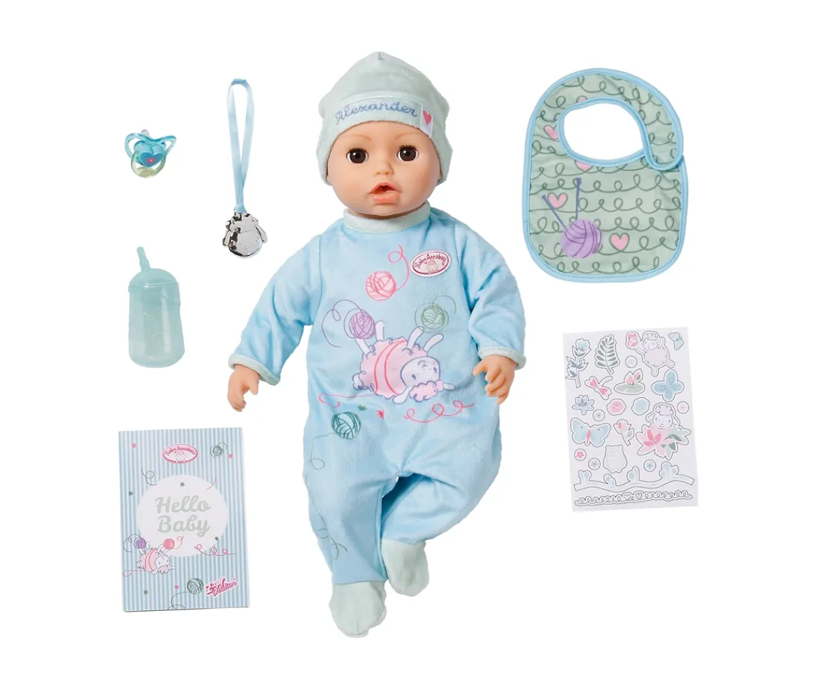 Ken Black Baby Annabell Active Alexander 43cm| Dolls & Dollhouses
