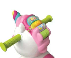 Ken Black Baby Clementoni 3-in-1 Interactive Unicorn Ride On| Rocking Horses|Preschool & Electronic Learning