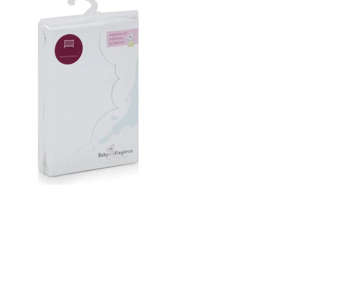 Ken Black Baby Elegance Waterproof Mattresses Protector - Cot Size (12x60)| Nursery Furniture & Bedding