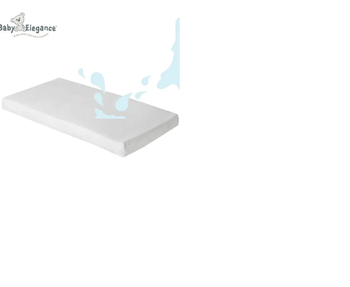 Ken Black Baby Elegance Waterproof Mattresses Protector - Cot Size (12x60)| Nursery Furniture & Bedding