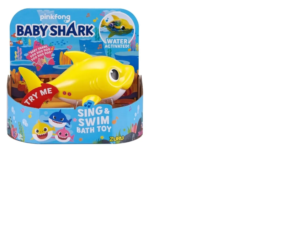 Ken Black Baby Shark Sing & Swim Bath Toy - Baby| Preschool & Electronic Learning