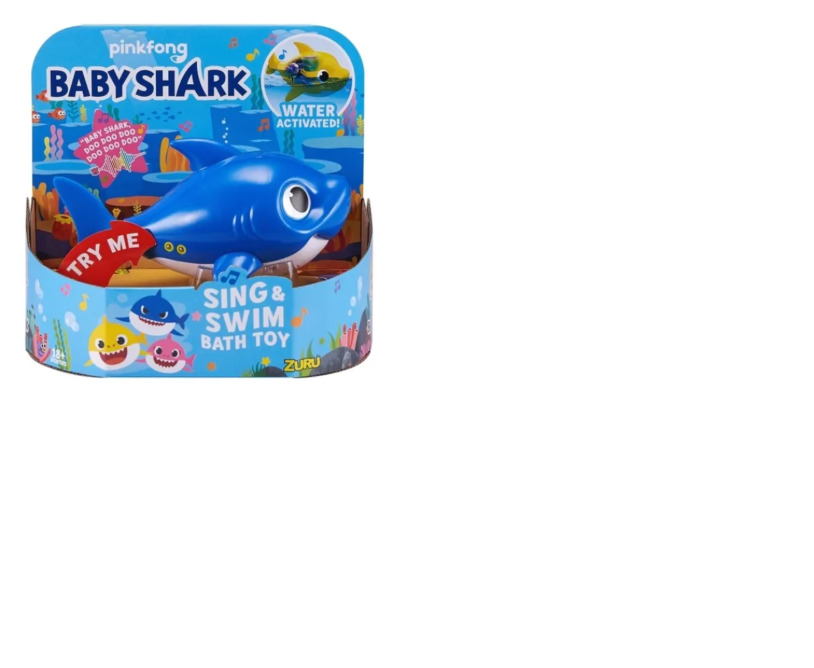 Ken Black Baby Shark Sing & Swim Bath Toy - Daddy| Preschool & Electronic Learning