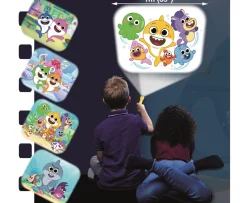 Ken Black Baby Shark's Big Show! Torch & Projector| Preschool & Electronic Learning