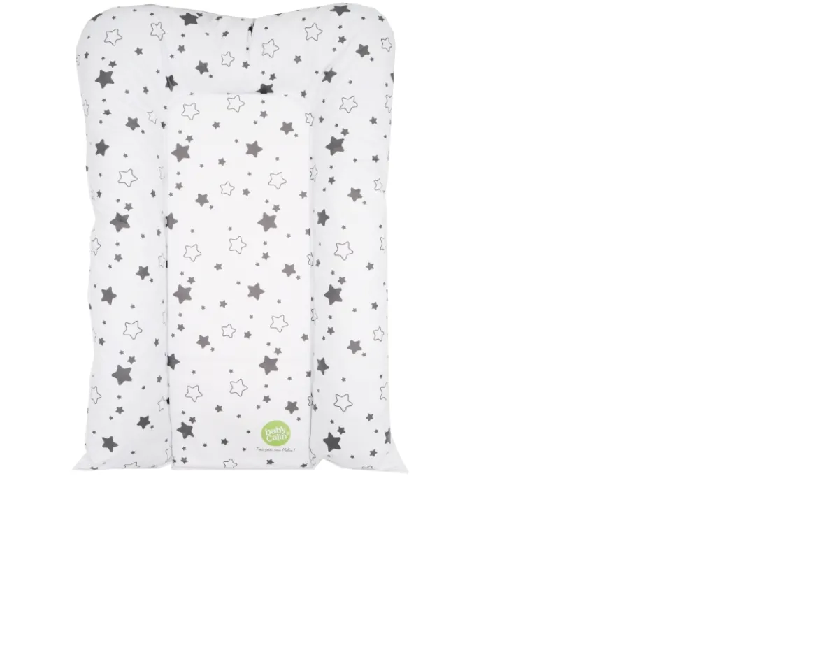 Ken Black Babycalin Flocon Change Mat - Grey Stars| Bath & Changing