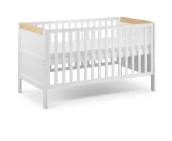 Ken Black Babylo Nested Marlow Cot Bed - White| Nursery Furniture & Bedding