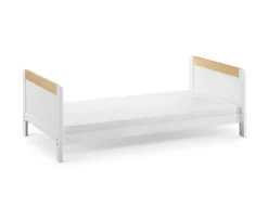 Ken Black Babylo Nested Marlow Cot Bed - White| Nursery Furniture & Bedding